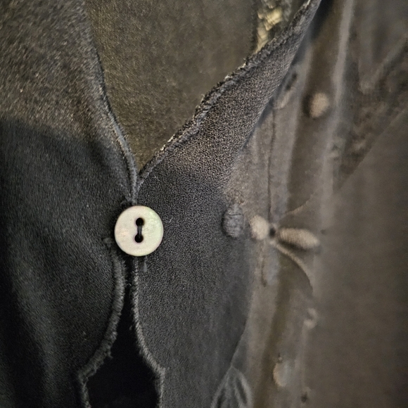 Corey Lynn Calter Silk Embroidered Jacket - Picture 4 of 12